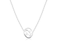 Alphabet Silver Necklace o SPE-5581